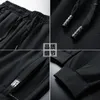 Pantalones de hombre Ice Silk Sports Long Loose All-match Trend Ultra-thin Elastic Drape Leggings Casual