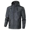 Giacche da uomo Spring Stormsuit Giacca da esterno Giacca a vento Sport Filamento 50D Tuta da alpinismo impermeabile autunnale