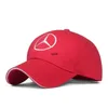 Fashion Ball Hat F1 Formula One Racing Team Caps Algodón para W203 W211 W163 W245 W219 W140 W176 Gorras de béisbol Hombres Casual Bordado Sol Deporte al aire libre Ajustable