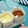 Storage Bottles Kitchen Seasoning Box - Two Bit Three Combination Pack For Easy And Beautiful Spice Organization