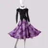 Stage Wear Ballroom Dance Competition Dress Modern Performance Diamond Studded