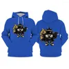 Hommes Hoodies 2023 Drôle Graffiti Mode Hommes À Capuche Cool Style Automne Streetwear Imprimer Hip Hop Sweat Surdimensionné Lâche Mâle À Capuche 4Xl5Xl