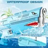 Piaska gra Water Fun Electric Water Gun Waterproof Automatyczna kreskówka Water Gun Summer Basen Beach Outdoor Play For Kids Prezenty 2307721