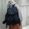 Flap Drawcord backpacks Large Capacity Travel Bag Korean Nylon Cloth Light Leisure Backpack Women 230615