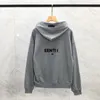 23FW Flock Flocking Logo Logo Hoodie USA Autumn Winter Skatboard Hoody Terry Fabric