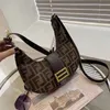 13% OFF Bag 2024 New Launch Designer HandbagLight Luxury Versatile French Stick Female Minority Letter Single Shoulder Underarm Yang Qi Canvas Crossbody