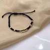 Strand Advanced Min Sheng Qian gewebt für weibliche INS -Münzpaar -Freunden Bracelet Small Design einfacher Studentenstil