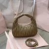 Bolso de diseñador de lujo para mujeres Versión de mimbre Bolso de hombro Real Crossbody Bag Bag Bags Linen Finización con billetera de bolsillo de bolsillo Bolsa de diseño casual con caja