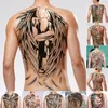 Mannen Water Transfer Tattoos Sticker Chinese God Terug Waterdichte Tijdelijke Fake 48X34Cm Flash Tattoo Voor Man B3 C18122801 Ngozg 4Gzn276j