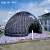 26.25ft Inflatable Igloo Dome Tent with Air Blower Inflatable House Tent Marquee for Party Show Event and Exhibition