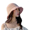 Wide Brim Hats 2023 Brand Summer Straw Hat Women Fashion Travel Panama Female Trend Bucket Lady Sunshade Breathable Sun Caps