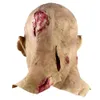 Party Masks Halloween Horror Seaweed Rutting Zombies Mask Latex Fancy Accessory Scary Costume Carnival Props 230721