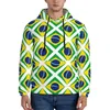 Heren Hoodies Sudaderas Trends Mannen Hoodie Casual Streetwear Hip Hop Sweatshirt Herfst Harajuku Braziliaanse Vlag