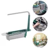 منظمة تخزين المطبخ 1PC Sink Stand Caddy Organizer for Home Green255W