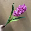 Декоративные цветы гиацинт симуляция цветочные фиолетовые летающие ласточка