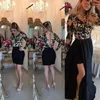 2019 sukienka koktajlowa koronkowe aplikacje długie rękawy Pół klubowy noszenie homecoming Graduation Party Suknia plus size niestandardowa Made2177