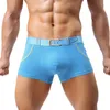 Mutande Boxer Uomo Moda Intimo uomo Stampa divertente Mutandine da uomo in cotone Pantaloncini U Pouch Bulge Boxer For