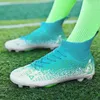 Chuteiras masculinas de futebol atléticas ao ar livre FG/TF botas de futebol ao ar livre antiderrapantes respiráveis originais chuteiras de treinamento de futsal para crianças 230721