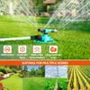 Équipements d'arrosage Système de gicleurs d'eau de pelouse de jardin rotatif automatique à 360 degrés Accouplement rapide Buse Fournitures d'irrigation 230721