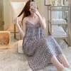 Women's Sleepwear Floral Suspender Dress For Women Sweet Cute Summer Night Wear Nightgowns Loose Printed Ladies Nightshirt Vestidos Mujer