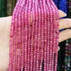Perline in pietra naturale gemma piatta sfaccettata piccola sezione sciolta per gioielli che fanno bracciale accessori collana fai da te