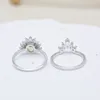 2023 Hot selling S925 in Japan, South Korea, Europe and the United States, high design sense, double layer moonstone ring, female