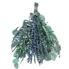 Decorative Flowers Eucalyptus Stems Branches Real DIY Leaves Lavenders For Shower Vase Filler Arrangement Home Decor