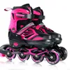 Inline-Rollschuhe, professionelle verstellbare Rollschuhe für Kinder, beleuchtete Flash-Kind-Inline-Skating-Schuhe mit 4 Rädern, Turnschuhe, Anfänger, Jungen und Mädchen, Geschenk HKD230720