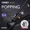 Accessoires NOEBY INIFINITE 2,6 M 2,7 M OCANE POPPING SPINNING TILLE MH H POWER FUJI GUIDES LIGNE POPPER LIG