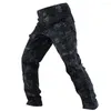 Pantalon masculin 2023 Cargo de randonnée de randonnée de combat militaire pour hommes pantalons sportifs tactiques camouflage trekking chasse extérieur pantalon mâle