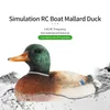 ElectricRC Boats V201 RC Boat Duck 24Ghz Hunting Motion Remote Control Waterproof for Swimming Pool Pond Garden Decor 230724