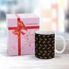 Tasses Tasse de tigre traque Impression d'animaux sauvages Tasses à latte en porcelaine modernes en gros