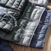 Designer Men's Down Fashion Autumn-Winter Brand Casual Coat Warm Windproof Cotton-Padded Jacket Waterproof