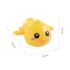 Hot Selling Baby Bath Toys Children's Splashing Ducklings Baby Yellow Duck Swimming Toys Boys Girls Bath