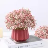 Decorative Flowers Baby's Breath Bouquet Artificial Fake Gypsophila DIY Arrangement Wedding Home Garden Party Decoration