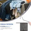 Hangers Hanger For Pants Heavy Duty Jeans Trouser Closet Space Saver Tie Scarf Towel Clothes