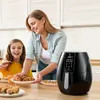 Revolutionera din matlagning med 8-i-1 Air Fryer: 6.3 Qt LCD digital pekskärm, tång, receptbok, non-stick beläggning mer!