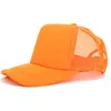 Casquettes de balle en plein air couleur unie plaque lumineuse broderie pour hommes et femmes crème solaire camion conducteur de voiture visière organisateur affaire Stock