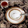 Bowl Pad Table Sous Outdoor Ceramic CutlerySoup Spoon Dish Set Cookware Utensil PlateAparelho de Jantardining Table Set L230704