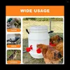 Bols Poulet Tasses D'eau Kit De Volaille D'alimentation Automatique Pour Canards Oiseaux