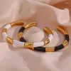 Bangle email gesplitst roestvrij staal voor dames heren mode voortreffelijk vintage dagelijks werk sieraden voorouders