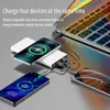 PD40W Power Bank Wireless Charging 20000MAH Portable Charger 2USB Output Digital Display Auxiliary Battery for iPhone Huawei Mi L230619