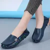 Kleid Schuhe 2023 Frauen Loafers Patches Nähen Flache Schuhe Frau Sommer Wohnungen Weiche Candy Farben Echtes Leder Mokassins Loafer Schuhe L230724