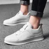 Dress Shoes Brand Men Leather Casual Slip on Loafers White Men s Platform Fashion Leisure Driving Soft Moccasins 230724