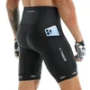 X-Tiger Cycling Shorts Anti-halkben 5D vadderade cykelshorts med fickor med andningsbar cykelcykel Motorcykel Halvbyxor Tights Tights