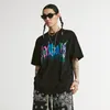 Männer T Shirts Graffiti LACIBLE Harajuku Tees Drucken T-shirts Streetwear Hop Casual Baumwolle Lose Sommer Hipster T-shirt Top