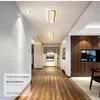 Ceiling Lights Surface Mounted Led For Living Room Bedroom Study Corridor White Black Color Lamp Fixture AC85-265V
