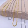 Nouveau produit Hip Hop collier ras du cou pendentif chaîne de corde nouvelle conception de chaîne en argent pour hommes