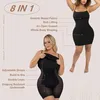 Damen Shapers Body Shaper Kleid, figurbetont, Maxi, Mini, integrierter Shapewear-BH, 2-in-1, Damen-Lounge, rückenfrei, rückenfrei, Kleider 230721