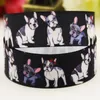 Organization 22mm 25mm 38mm 75mm Dog Cartoon Printed Grosgrain Ribbon Party Decoration 10 Yards Satin Ribbons